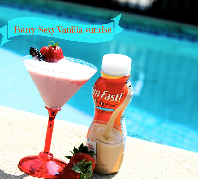 Berry sexy Vanilla Hair friendly-Mocktail / Batida deliciosa Para la buena salud y belleza de tu cabello