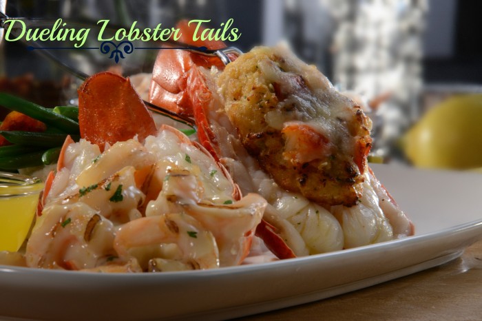 Dueling Lobster Tails (Exquisito Dúo de Langostas)