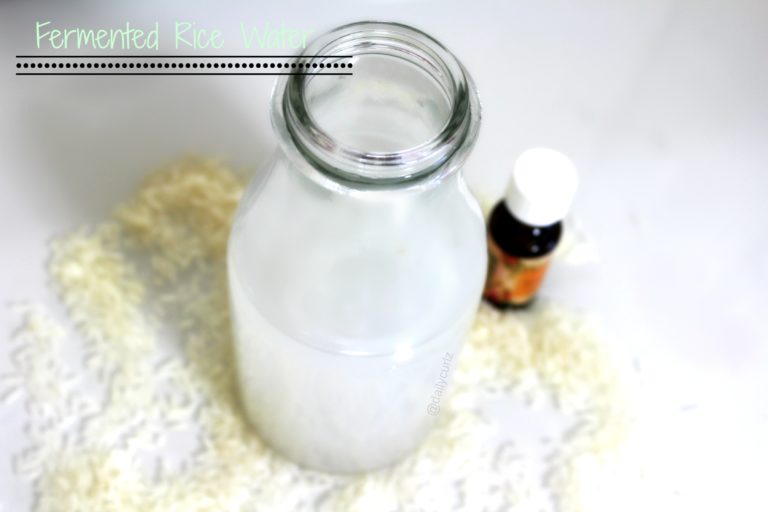 Fermented Rice water for natural hair/ Agua fermentada de Arroz para el cabello