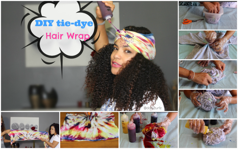 transform your old shirt into a hair wrap / Turbante para el cabello DIY