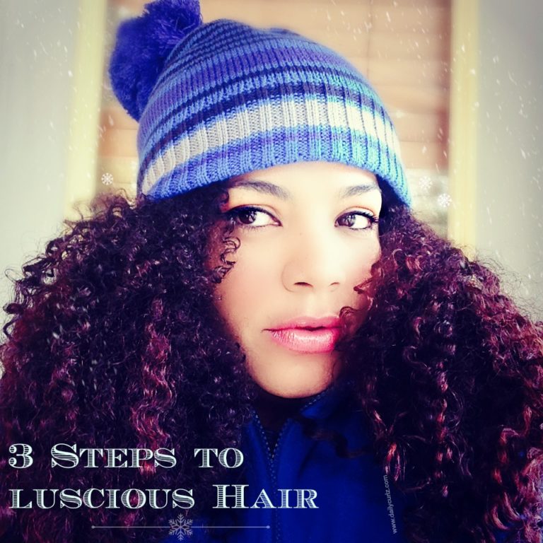 3 Steps to Luscious curls this Winter / Rizos saludables este invierno en 3 pasos