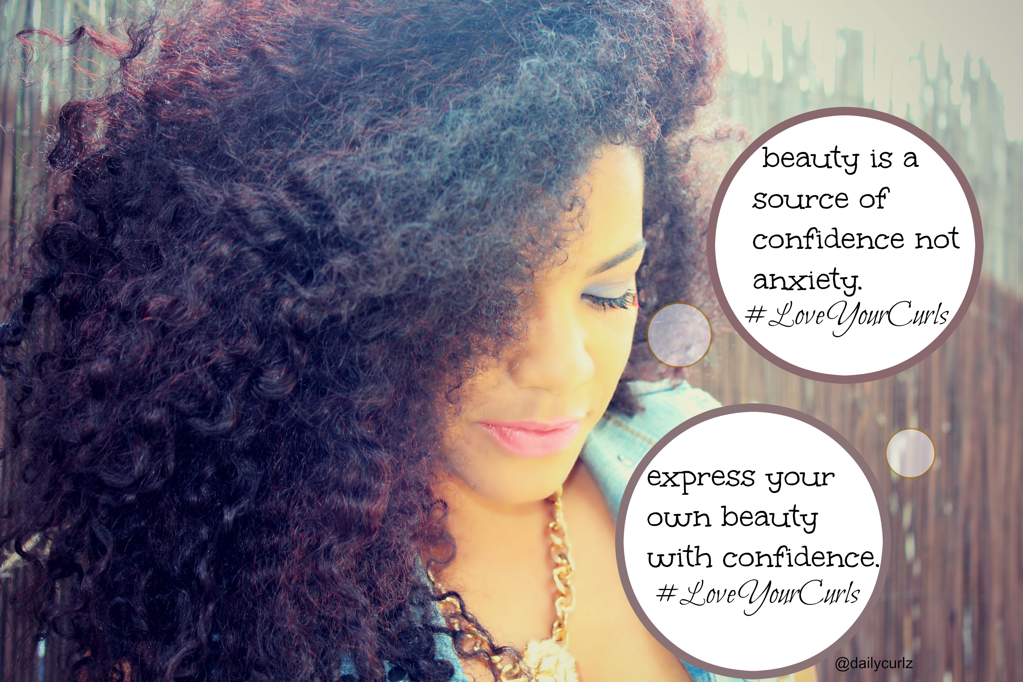 Don’t hide it #LoveYourCurls| Cambia el mundo: Ama tus Rizos!
