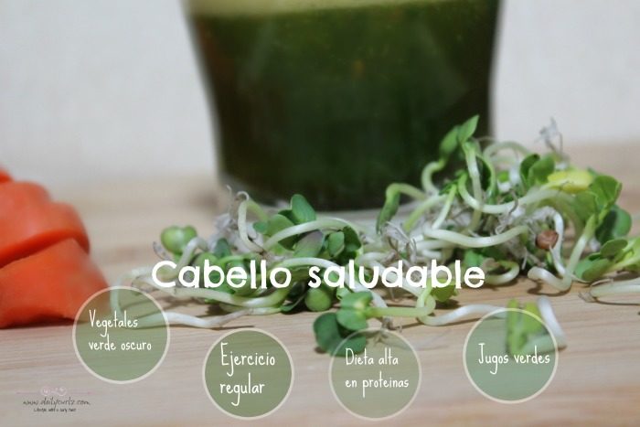 crece un cabello largo y saludable