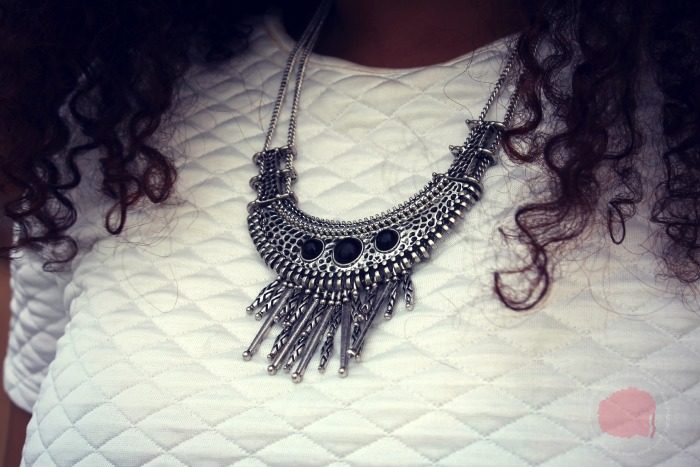 Silver necklace trend