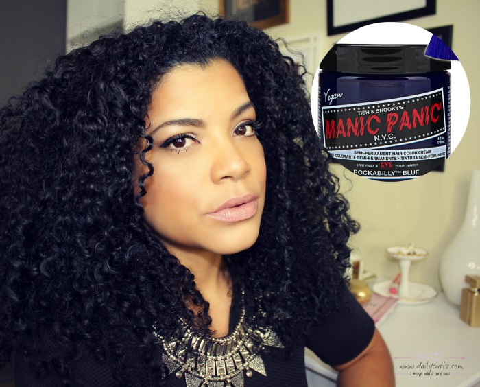 My experience with Manic Panic hair color | Cabello azul sin decoloración