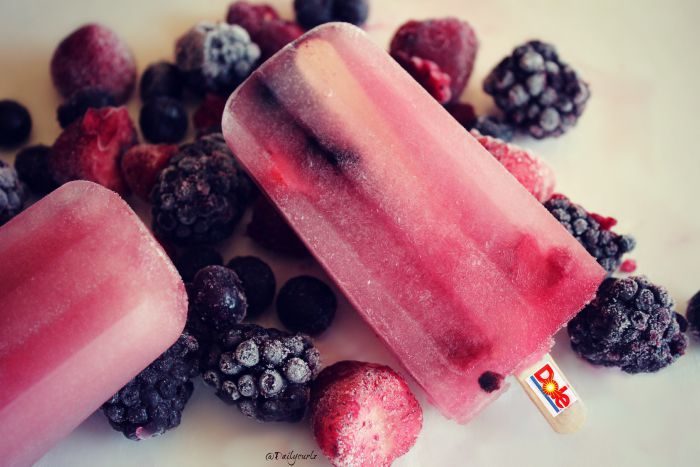 homemade popsicle