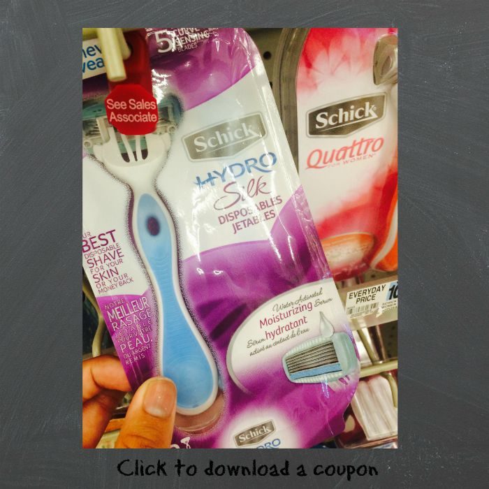 schick razor coupon