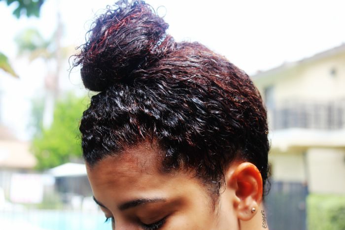 semi permanent color on natural hair