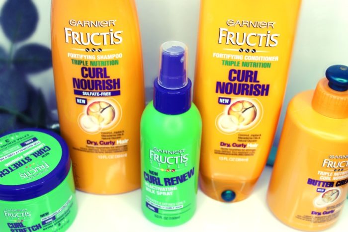 Garnier Fructis para cabello rizado