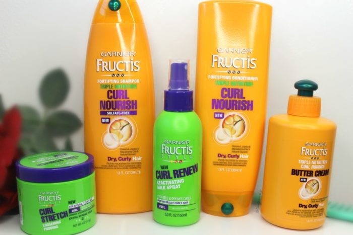 new garnier fructis curl nourish