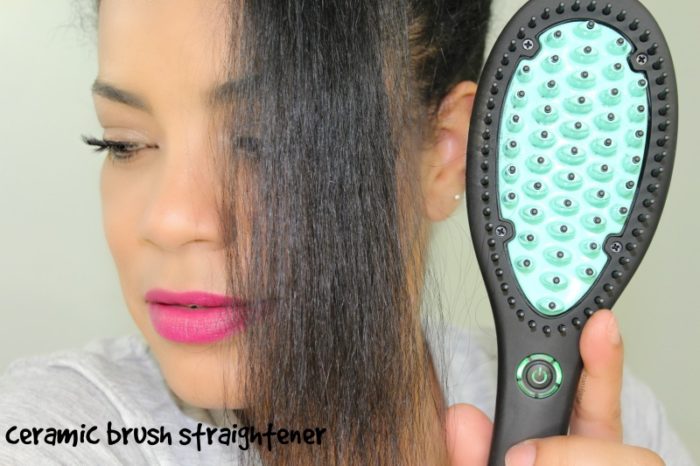 ceramic brush straightener