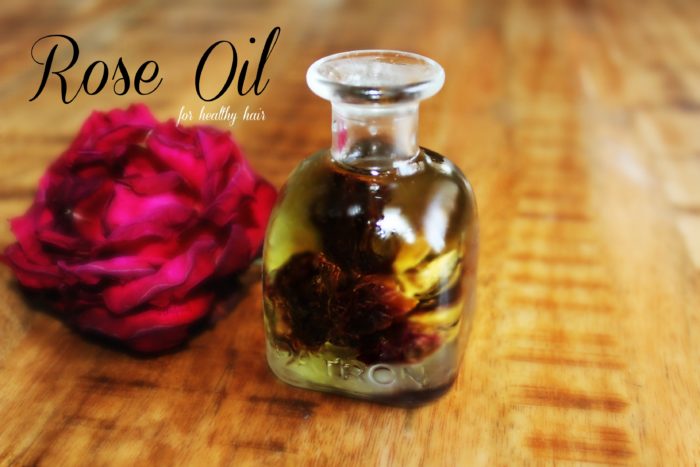 Rose oil benefits for healthy curls 