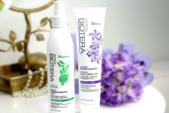 Biotera products for curly hair
