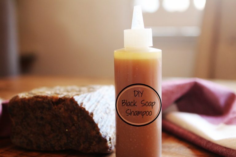 DIY Black African Soap Shampoo for Dry Hair