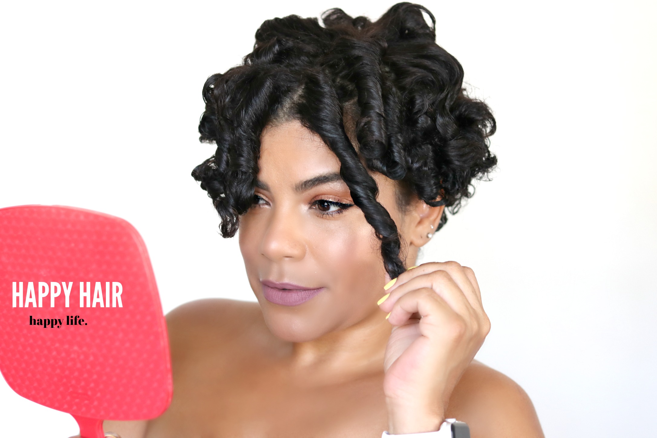 How to achieve defined curls, frizz free