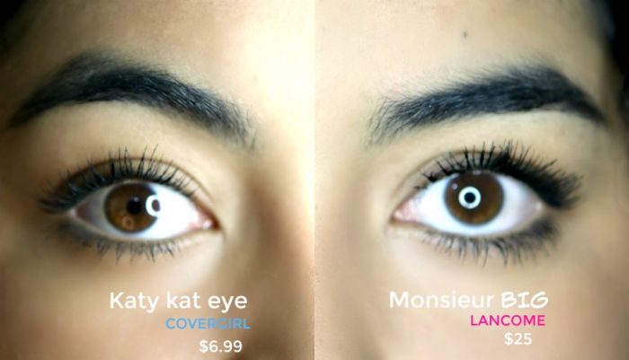 Drugstore vs high end mascara ft. Covergirl and Lancôme